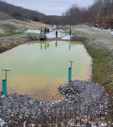 Roaring Creek Treatment System in Coalton, West Virginia